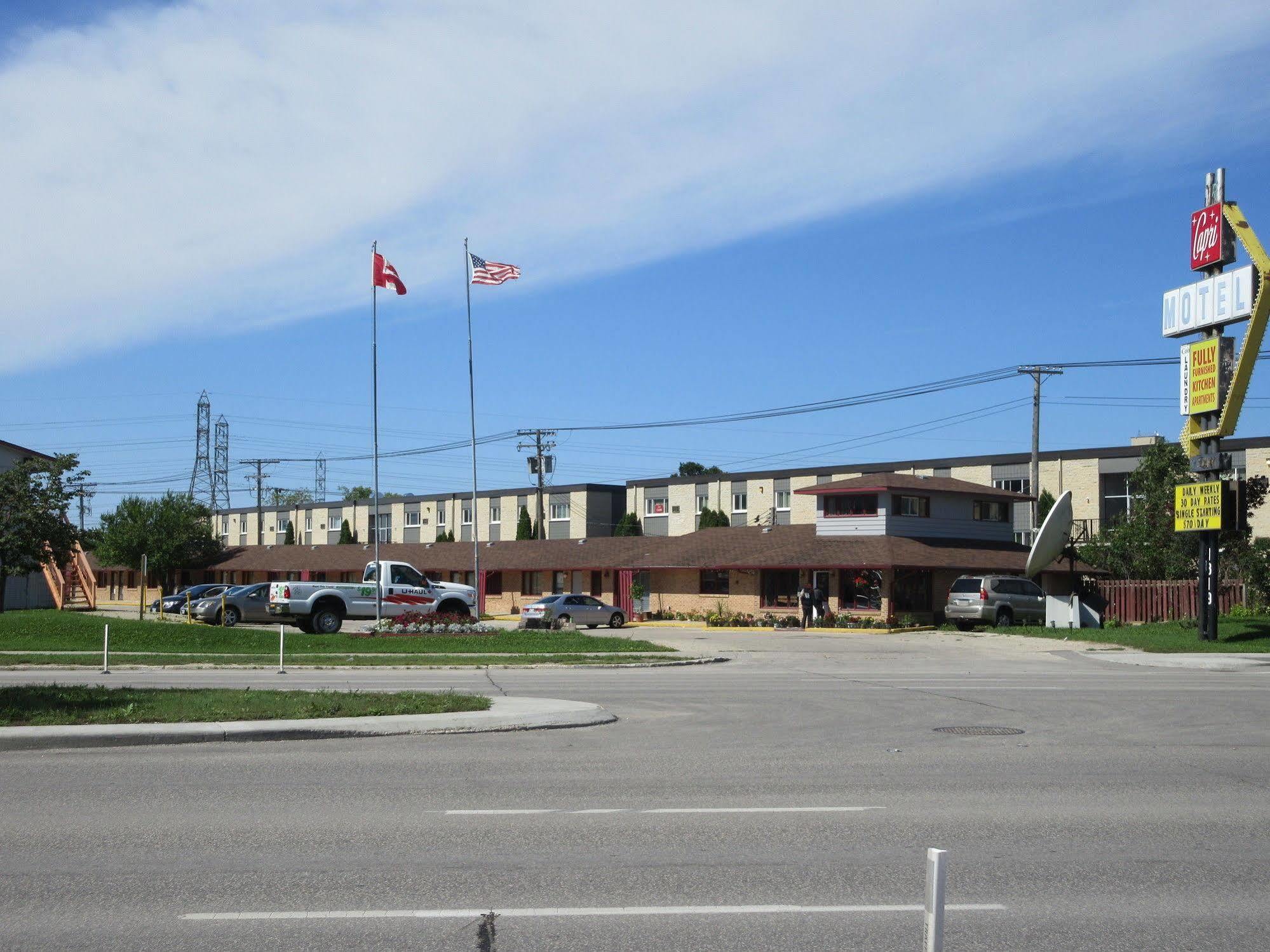 The Capri Motel ウィニペグ エクステリア 写真